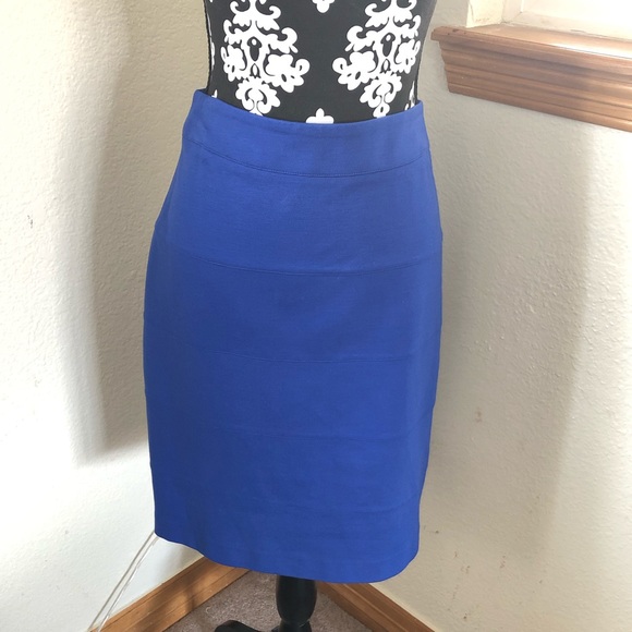 Royal Blue Pencil Skirt--Perfect for Work - Picture 4 of 4